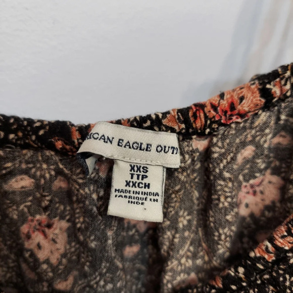 American Eagle xxs off the Shoulder flowy dress - Picture 7 of 8